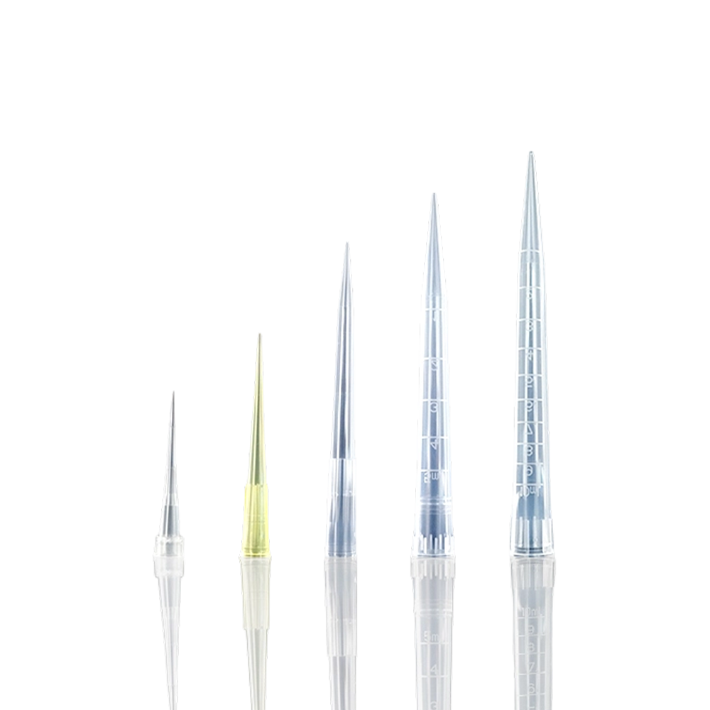 Qiujing aucune source de chaleur a mis en sac des pointes claires de pipette de laboratoire de faible rentation