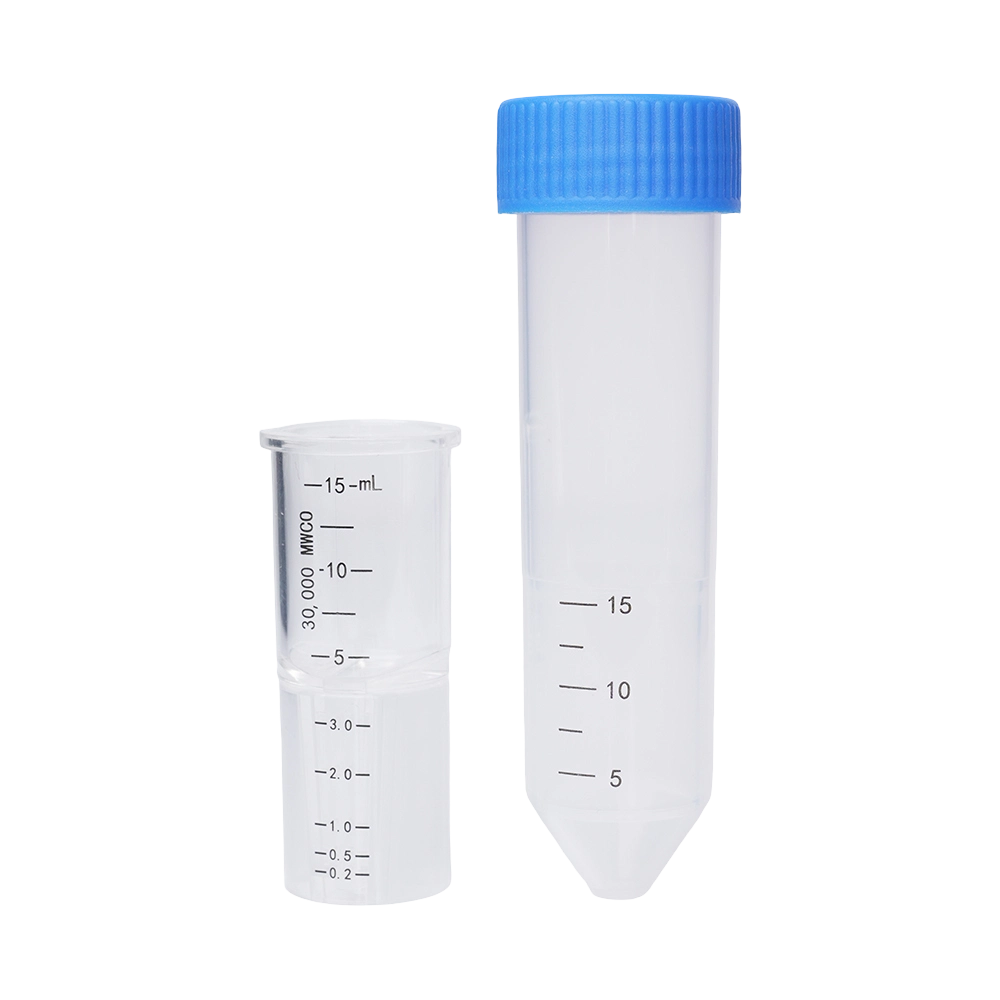 Tube de centrifugeuse d'ultrafiltration à résultats fiables certifié USP87 à haute efficacité centrifuge Qiujing