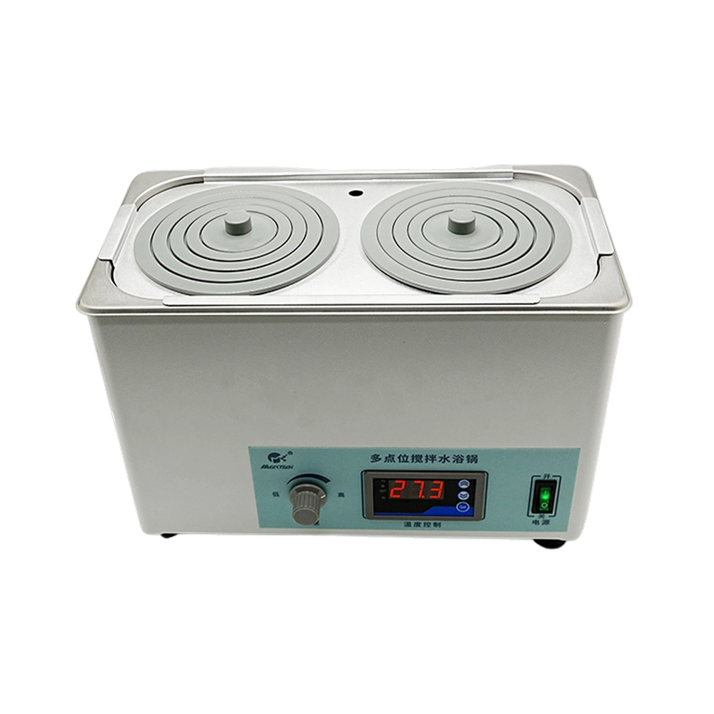 Bain-marie à agitation multipoint Qiujing HW-S-1P/2P/4P/6P/8P