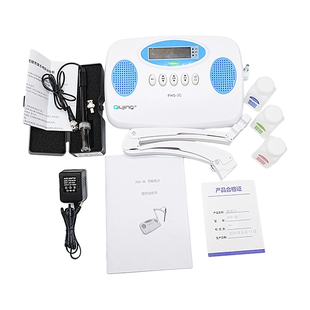 Qiujing IP54 anti-poussière sans fil Bluetooth Transmission 4 norme conforme aux éclaboussures Bentchtop ph-mètre PHS-3C Qiujing IP54 anti-poussière sans fil Bluetooth Transmission 4 norme conforme aux éclaboussures Bentchtop ph-mètre PHS-3C