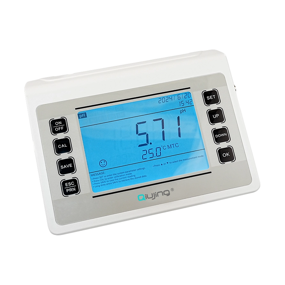 Qiujing – écran LED pratique, impression Bluetooth sans fil, stockage de masse intégré Durable, ph-mètre de table P901 Qiujing – écran LED pratique, impression Bluetooth sans fil, stockage de masse intégré Durable, ph-mètre de table P901