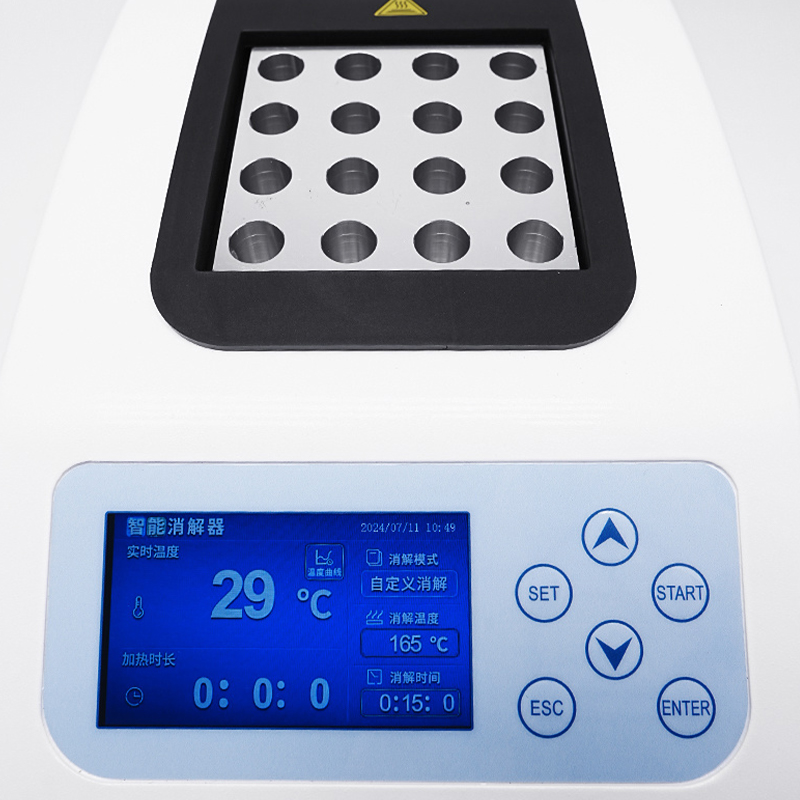Qiujing LCD Température et temps réglables Performance d'isolation de haute précision Digesteur intelligent YKJ-16 Qiujing LCD Température et temps réglables Performance d'isolation de haute précision Digesteur intelligent YKJ-16